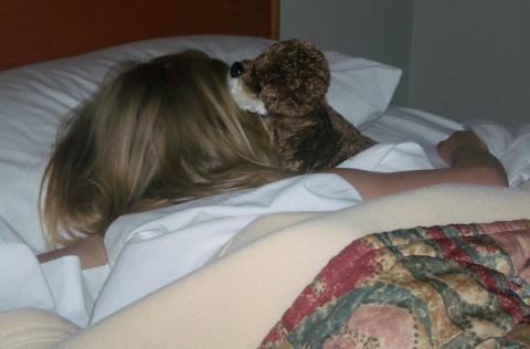 Sleeping with a River Otter
