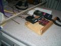 First satellite station